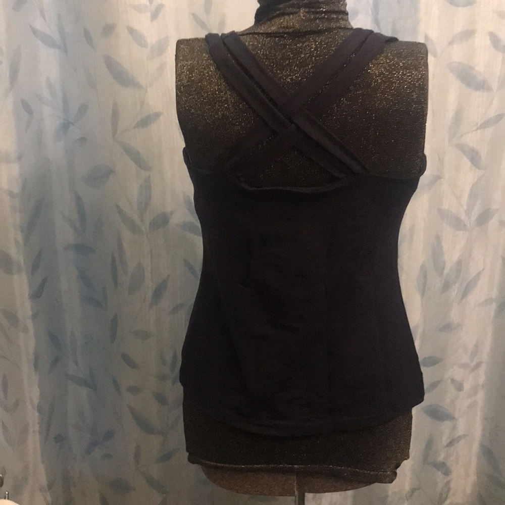 Jazzercise Athletic Top With Built-In Shelf Bra - image 2